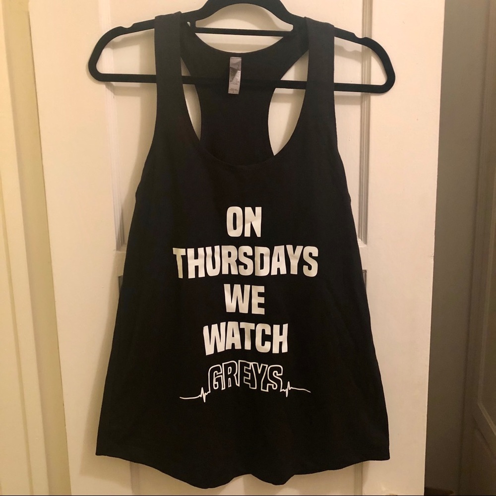 NWOT Grey’s Anatomy Razorback Tank Top